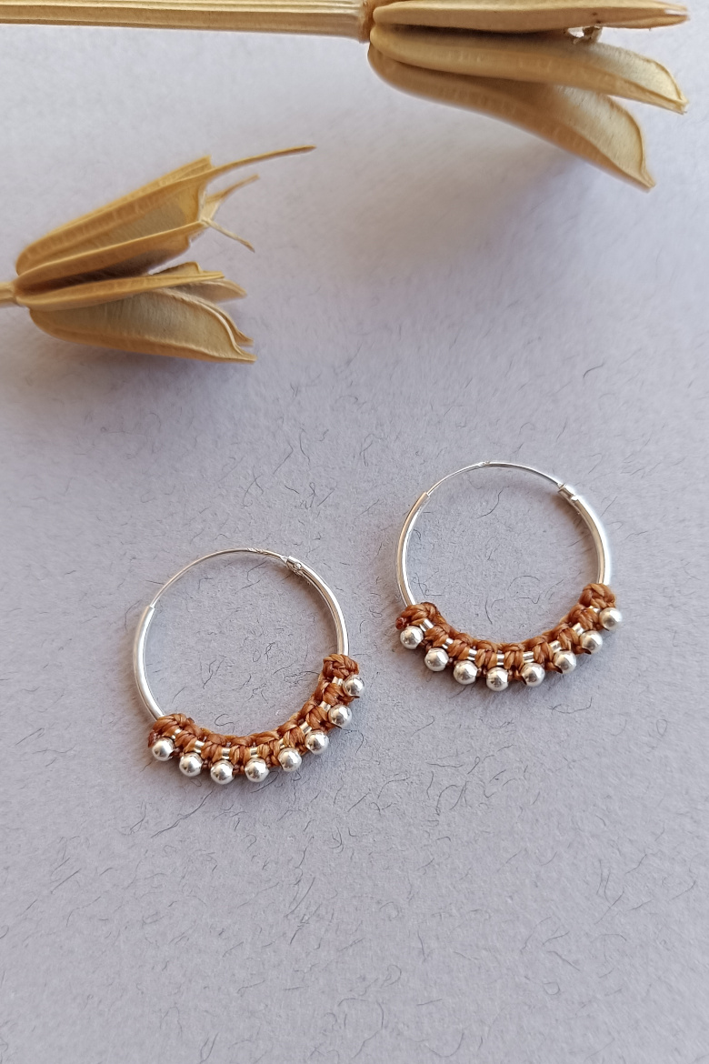 Pendientes Aro Plata de Ley (20 mm)/ Silver Hoop Earrings (20mm) - Imagen 12
