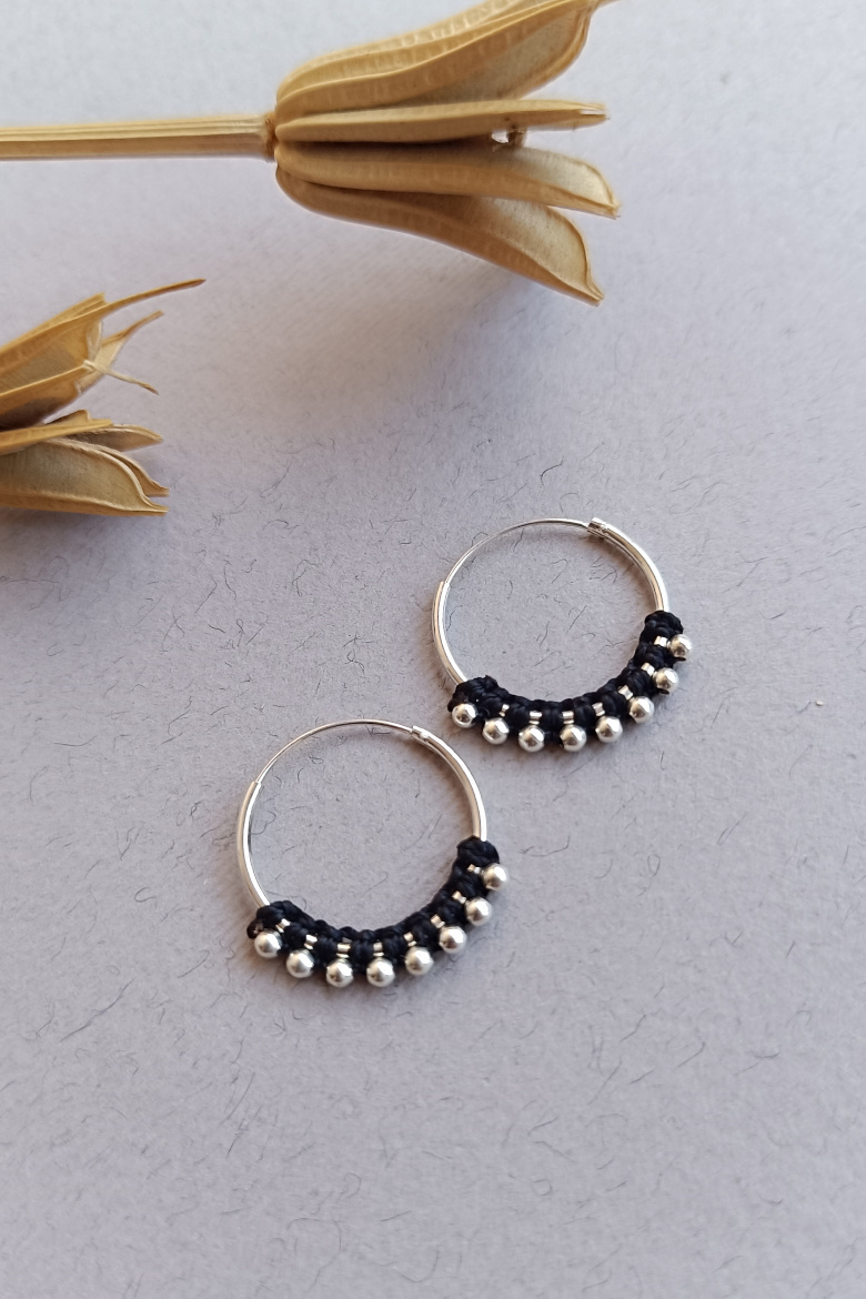 Pendientes Aro Plata de Ley (20 mm)/ Silver Hoop Earrings (20mm)