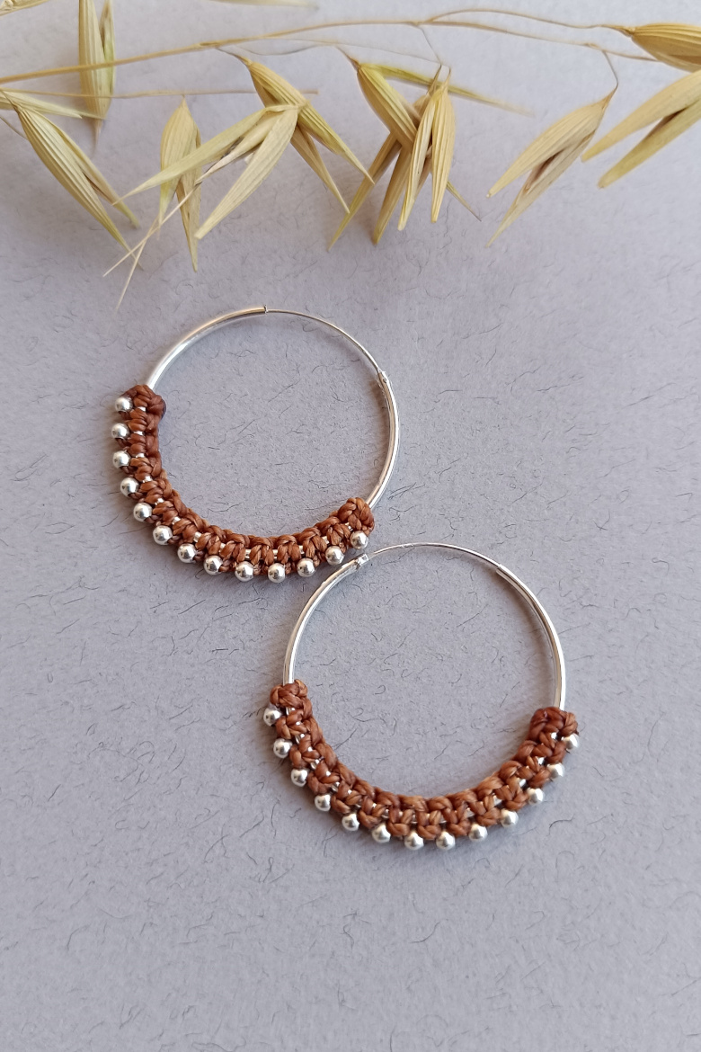 Pendientes Aro Plata de Ley (30mm)/ Silver Hoop Earrings (30mm)
