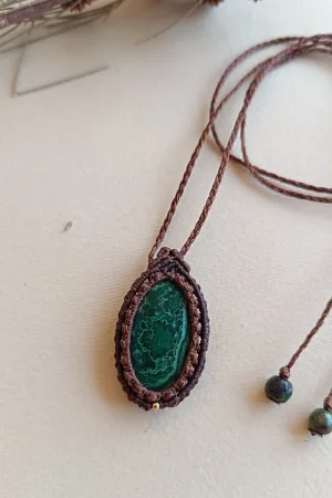 Collar BASIC Malaquita / Malachite Necklace