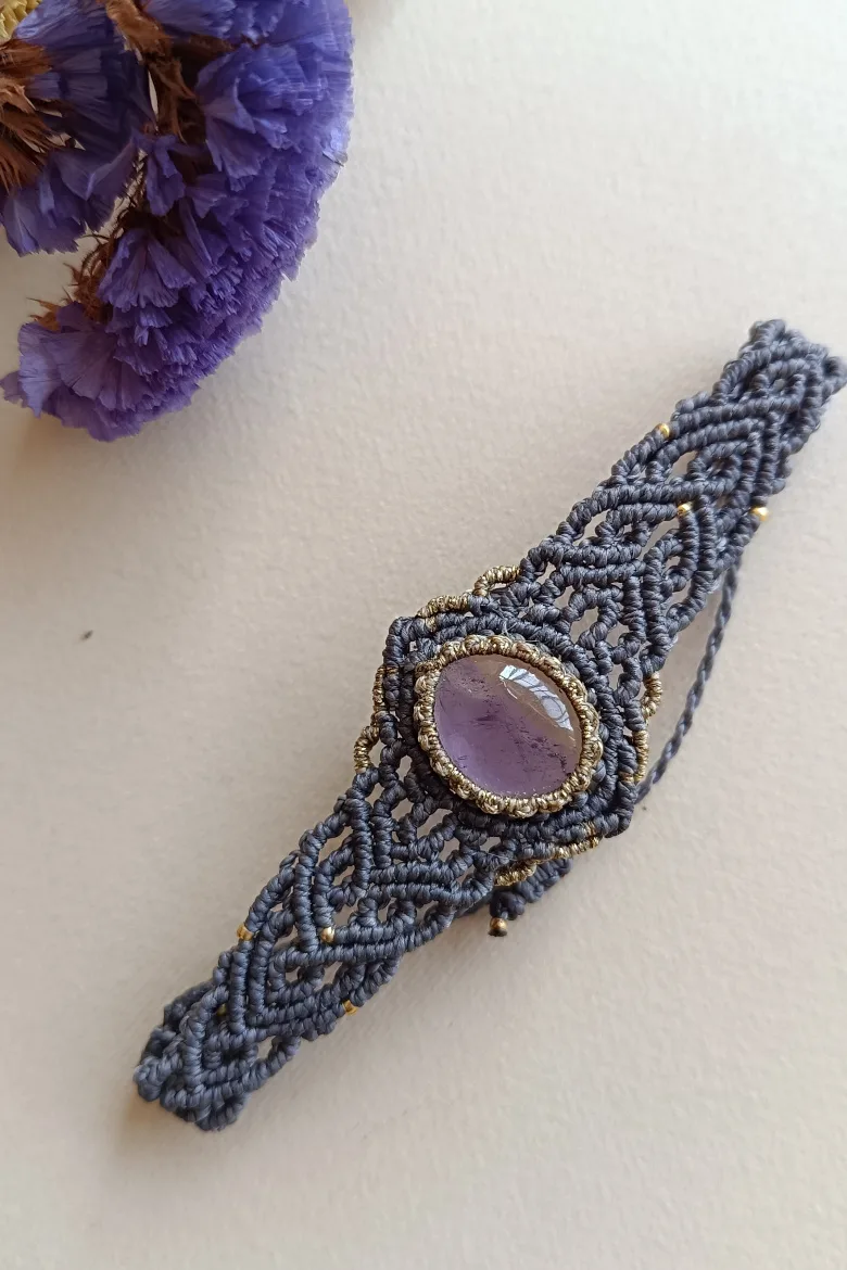 Pulsera NORMAL Ametrino / AmetrineBracelet - Imagen 6