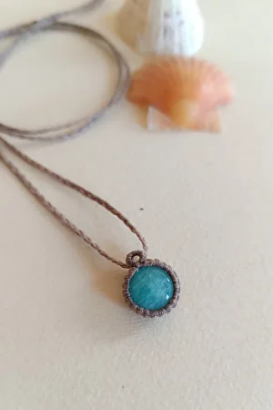 Collar MINI Amazonita / Amazonite Necklace