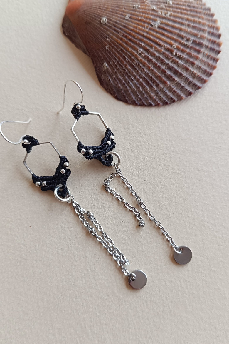 Pendientes TALASA plateado / TALASA Earrings