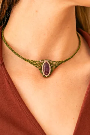 Collar CHOCKER S Amatista / Amethyst Necklace