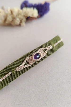 Pulsera VELORA con Amatista / Amethyst Bracelet
