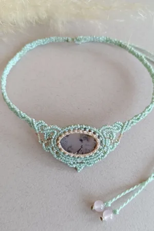 Collar CHOCKER Ágata Dendrítica  / Dendritic Agate Necklace