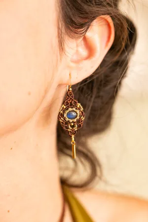 Pendientes LUMINA con Labradorita / Labradorite Earrings